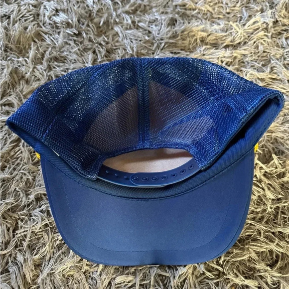 Vintage Carson & Barnes Circus Snapback Blue Mesh Trucker Hat Clowns EUC - Picture 3 of 5